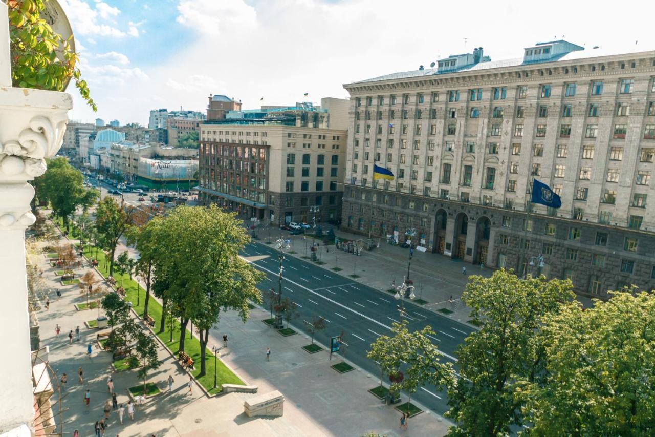 Apartments Rentals Ukraine On Kreshchatik Киев Екстериор снимка