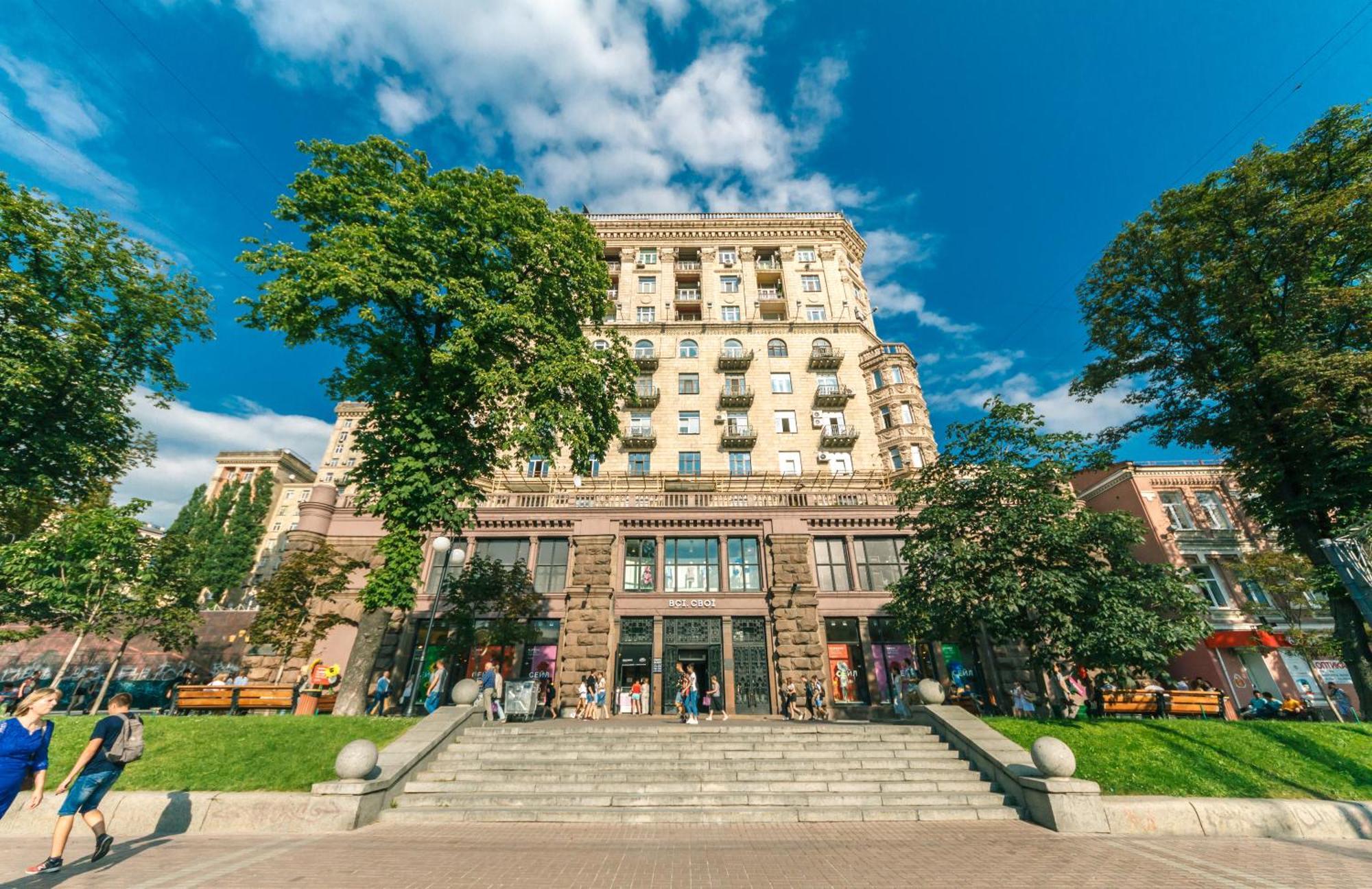 Apartments Rentals Ukraine On Kreshchatik Киев Екстериор снимка